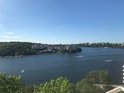 Sjöutsikt på Kungsholmen bytes mot Västerås.